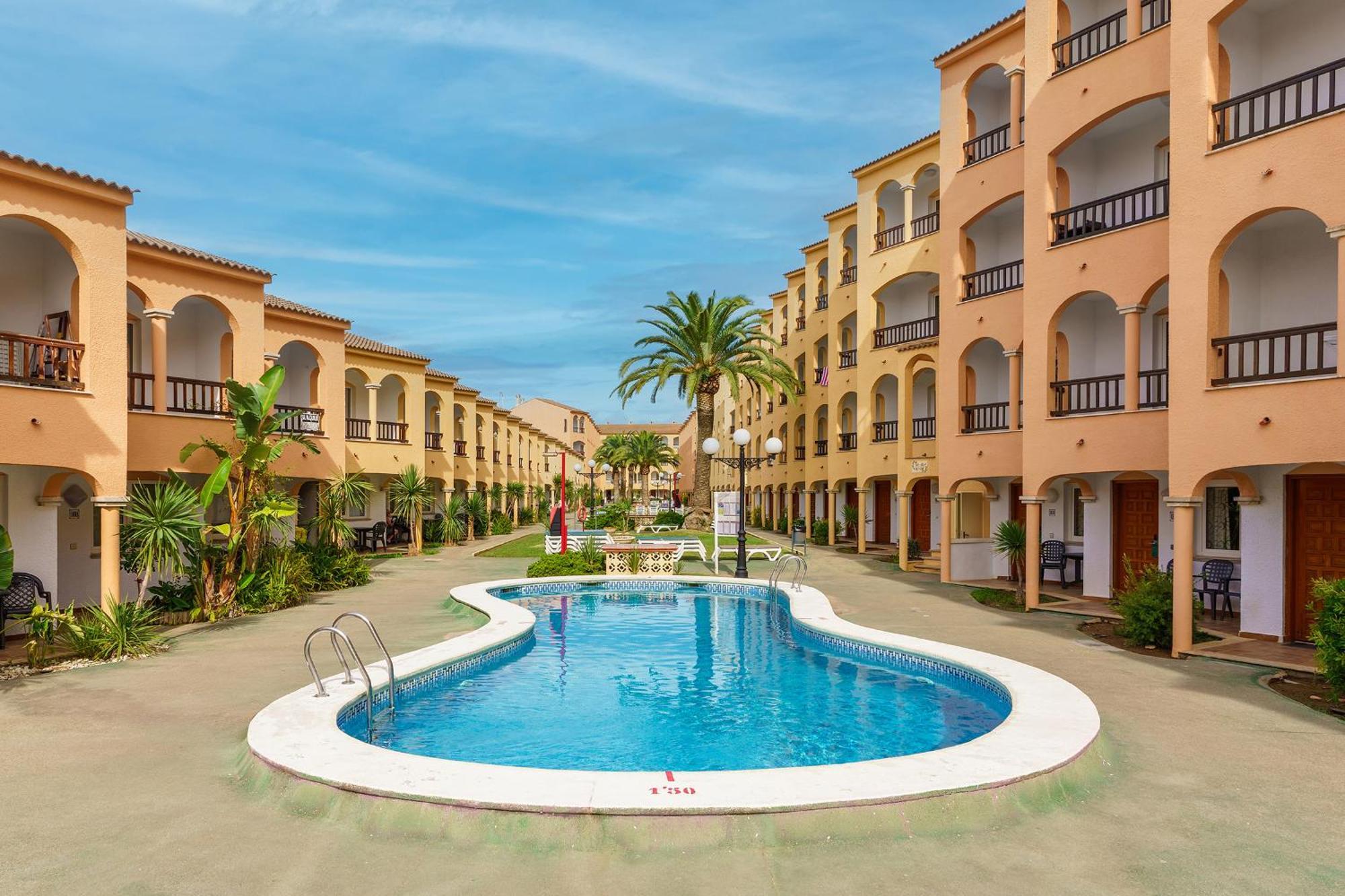 Apartamentos turísticos Jardines del Plaza Peñíscola Exterior foto